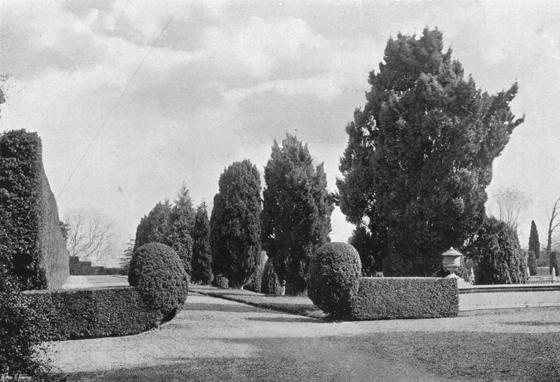The Raised Terraces of the Privy Garden by Charles Latham