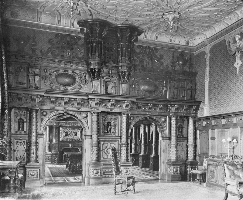 The Screen in the Dining-Room by Charles Latham