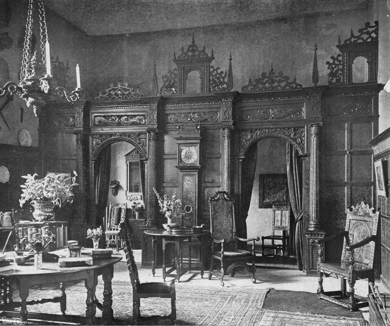 The Screen in the Hall by Charles Latham