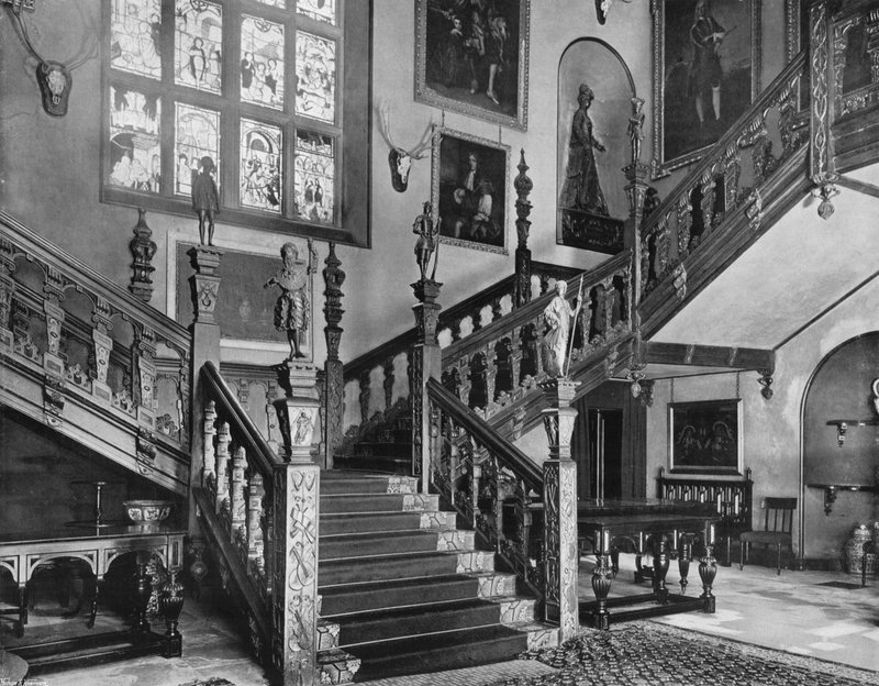 The Staircase--Central View by Charles Latham