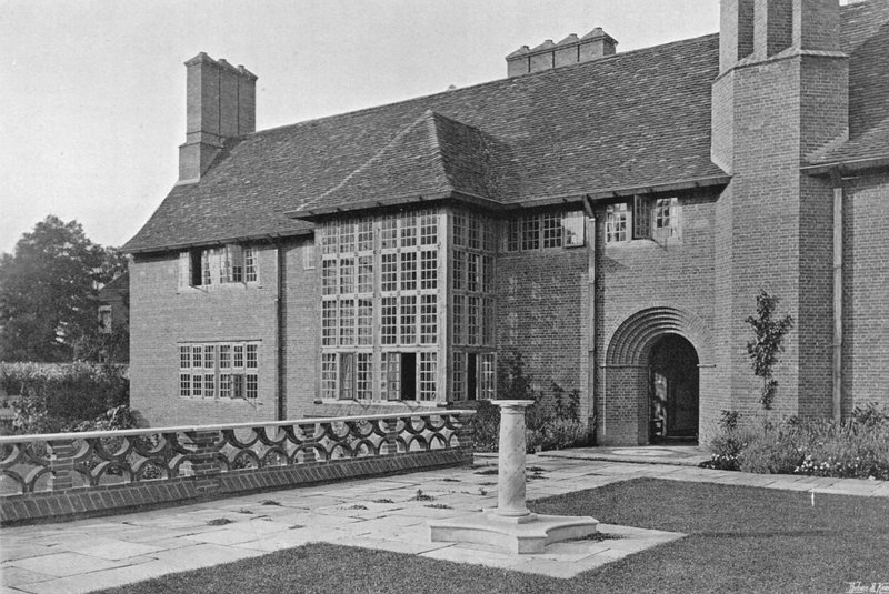 The Terrace which Dominates the Gardens by Charles Latham