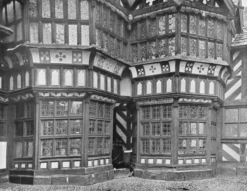 The Two Bays in the Courtyard by Charles Latham