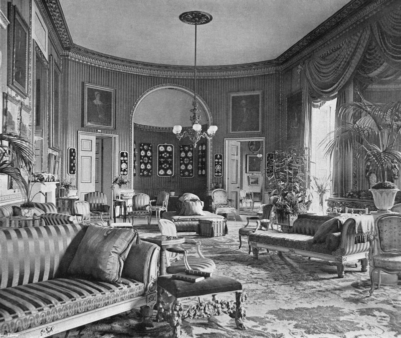 The Yellow Drawing-Room by Charles Latham