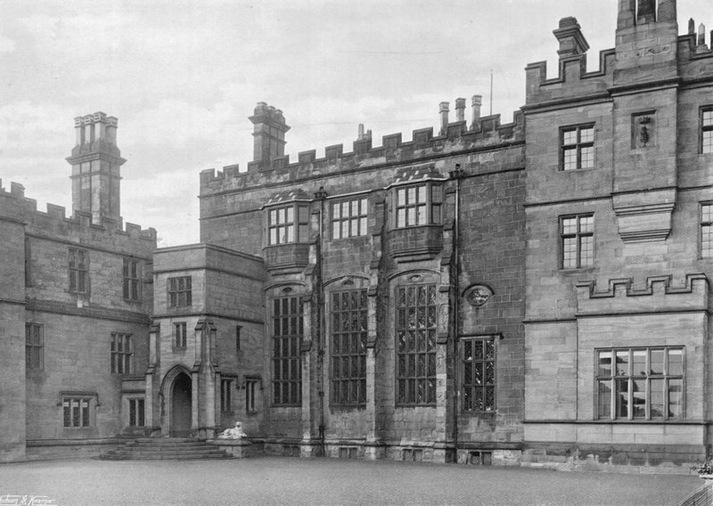 Windows of the Old Hall by Charles Latham