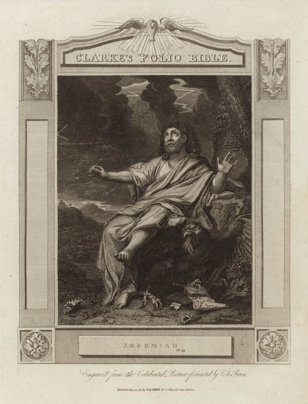 Jeremiah by Charles Le Brun