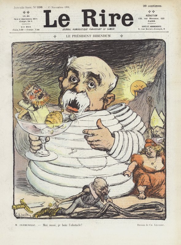 President Bibendum by Charles Leandre