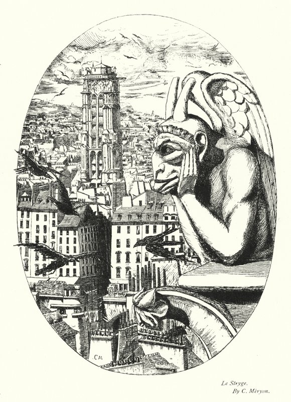 Le Stryge by Charles Meryon