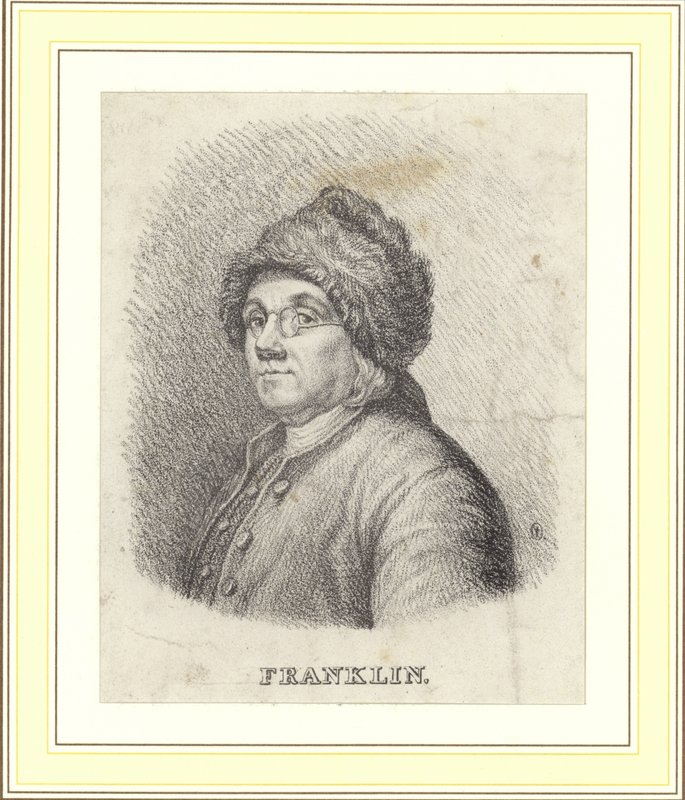 Benjamin Franklin by Charles Nicolas II Cochin