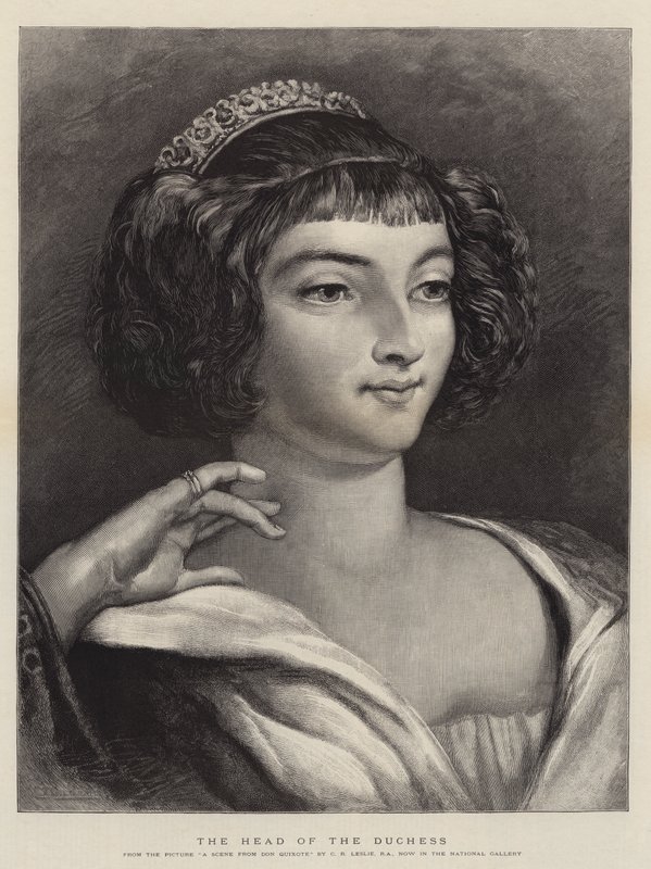 The Head of the Duchess by Charles Robert Leslie