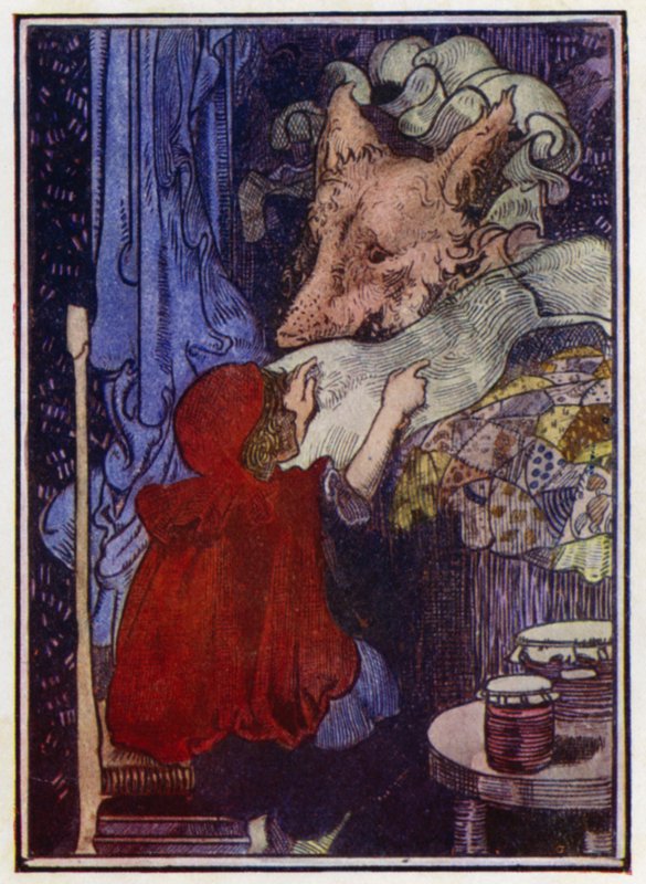 Little Red Riding-Hood by Charles Robinson