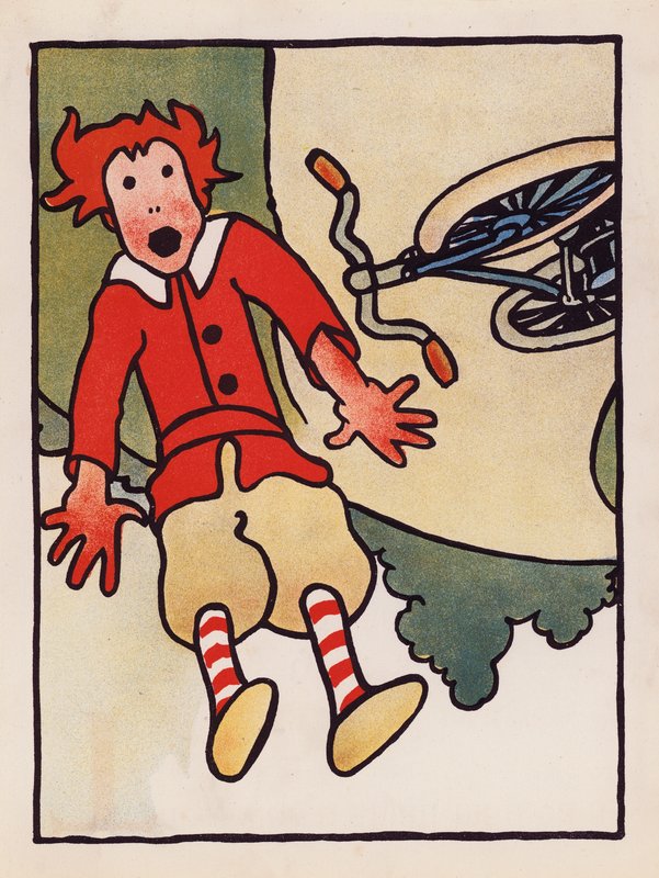 Nonsense: Bicycle accident by Charles Robinson