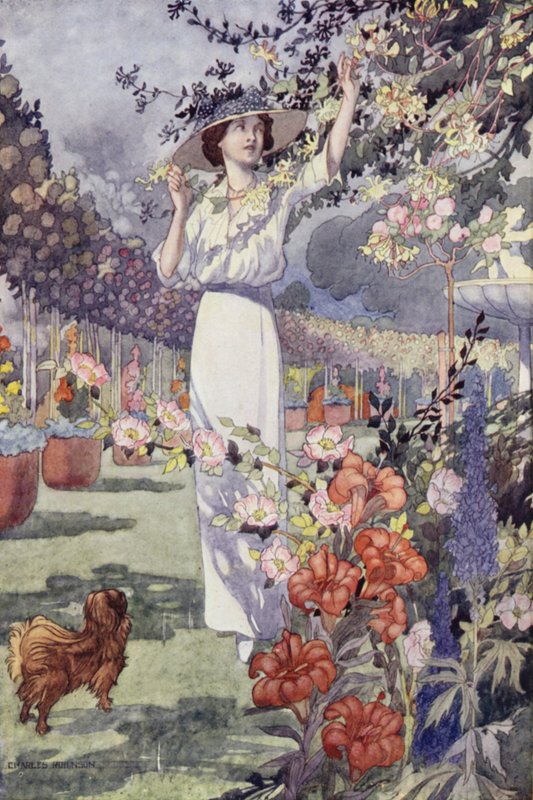 Our Sentimental Garden: The Hemicycle by Charles Robinson