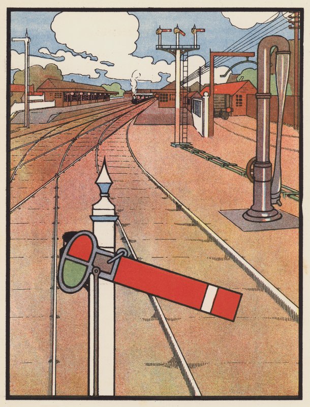 The Railway Junction by Charles Robinson