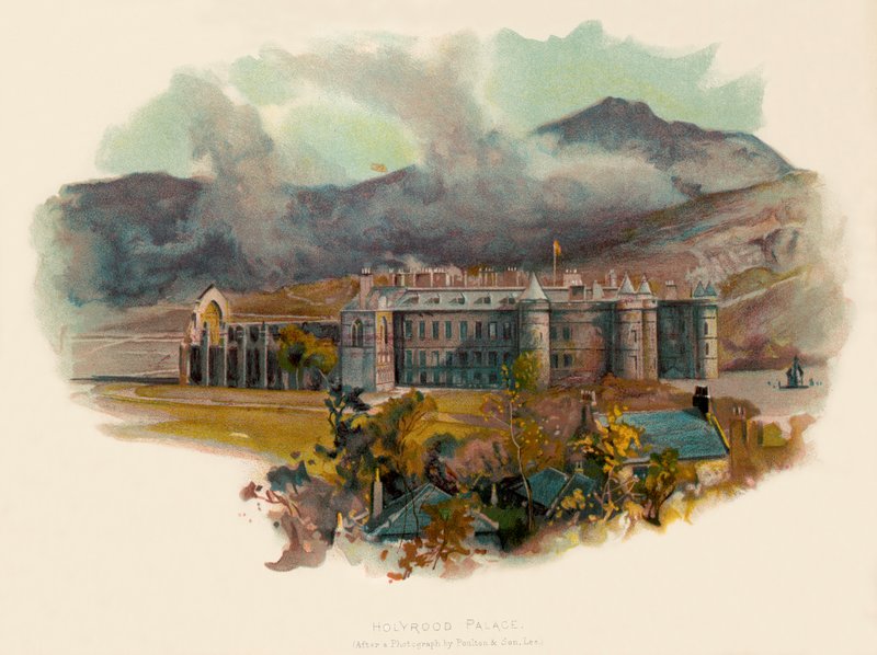 Holyrood Palace by Charles Wilkinson