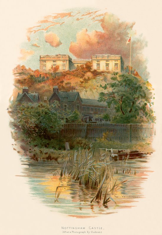 Nottingham Castle by Charles Wilkinson
