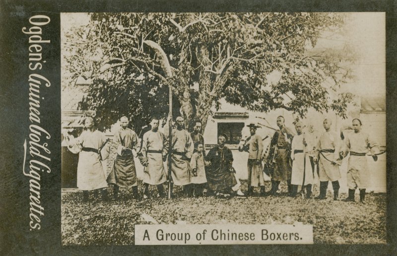 A group of Chinese Boxers by Chinese Photographer