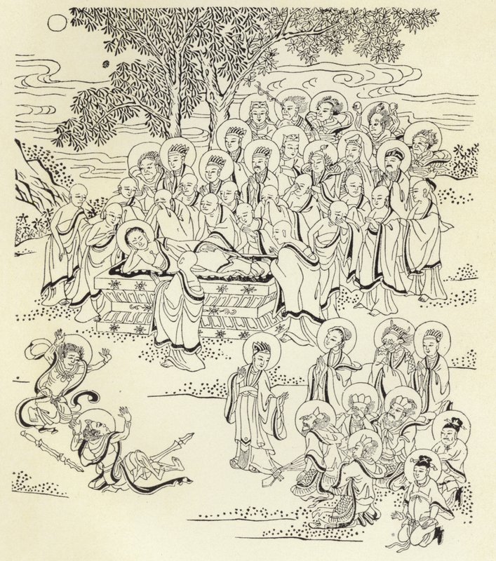 The Death of Buddha by Chinese School