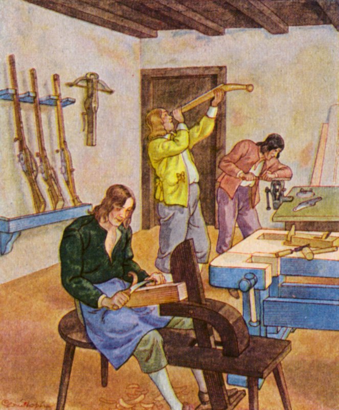 Gunsmith by Christophe (1856 1945)