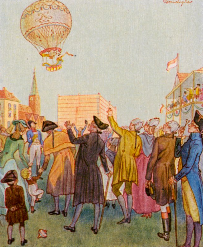 Balloon by Christophe (1856 1945)