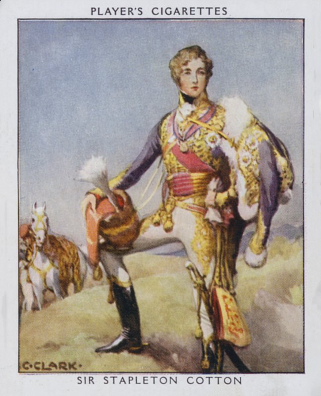 Sir Stapleton Cotton by Christopher (after) Clark