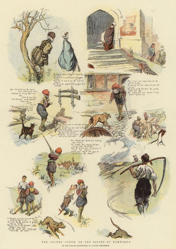 The Golden Glove, or the Squire of Tamworth by Claude Shepperson