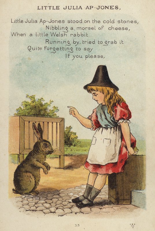 Nursery rhyme: Little Julia Ap-Jones by Constance Haslewood