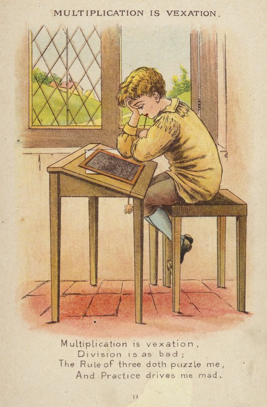Nursery rhyme: Multiplication Is Vexation by Constance Haslewood
