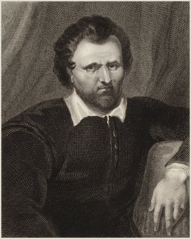 Ben Jonson by Cornelius Janssen van Ceulen