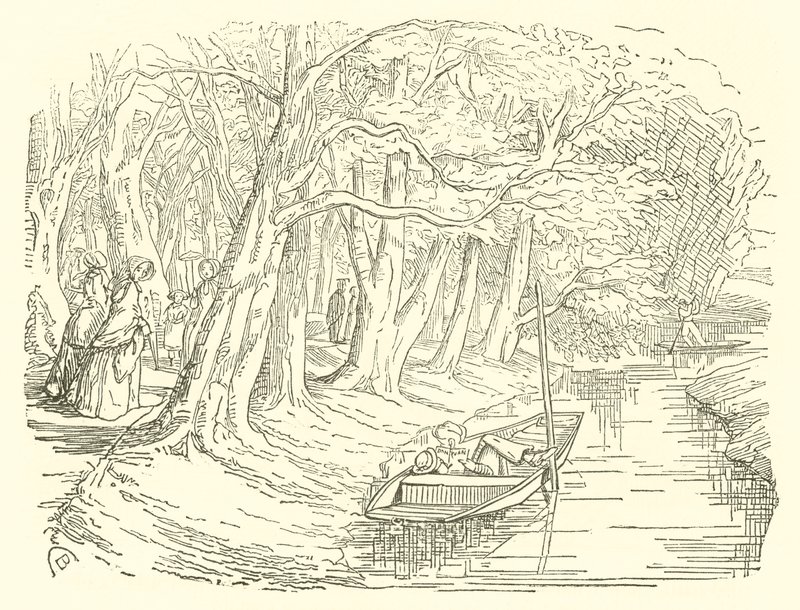 A Punt on the Cherwell by Cuthbert Bede