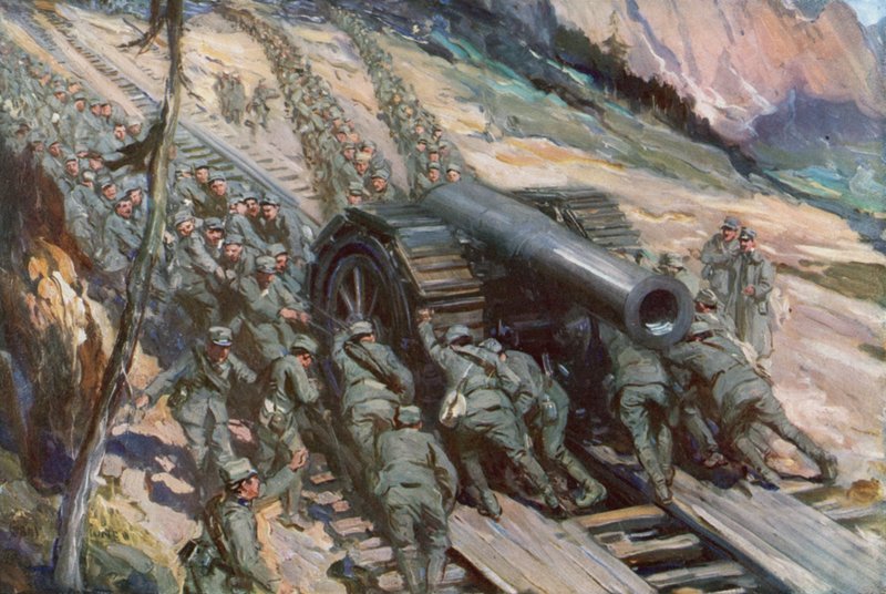 Conquering the Mountains, Italy, World War I by Cyrus Cuneo