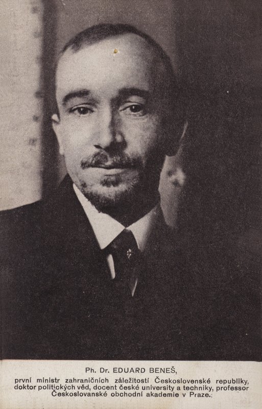 Edvard Benes by Czech Photographer