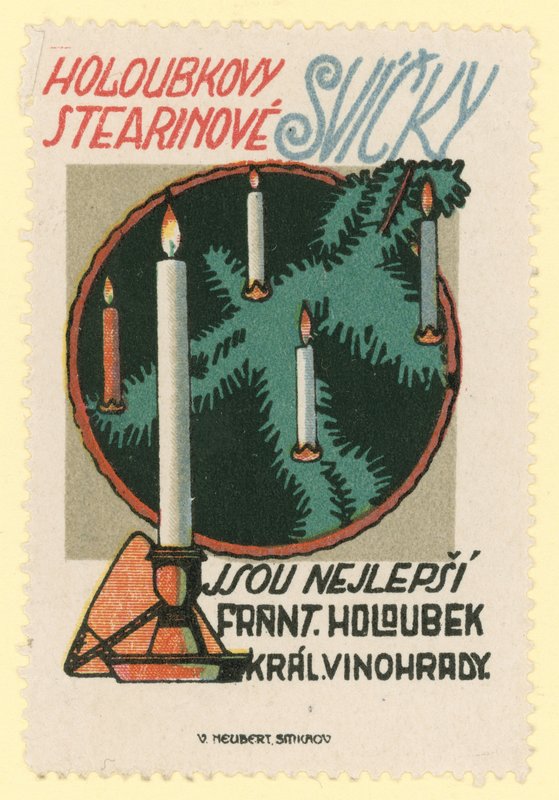 Frantisek Holoubek candles by Czech School