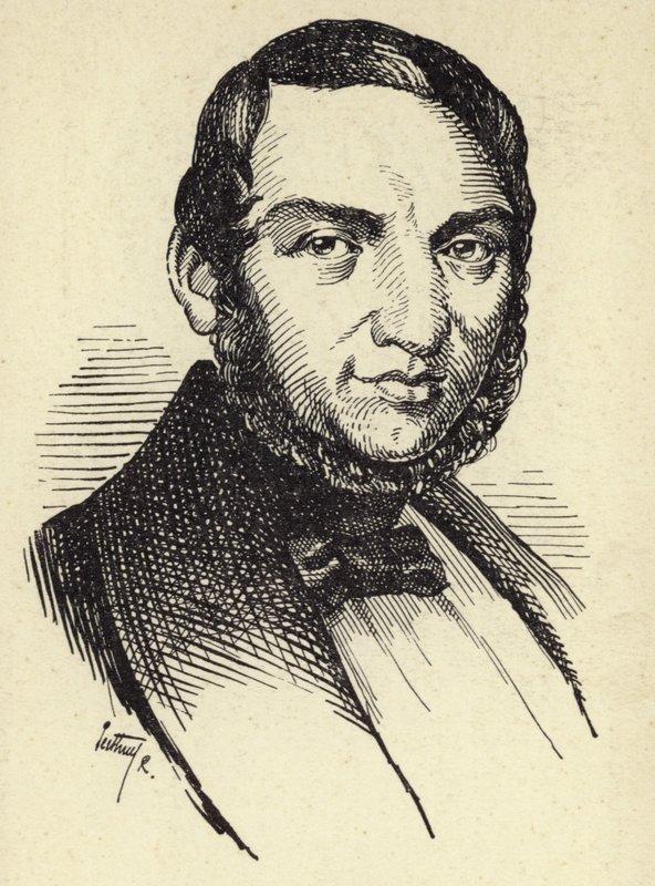 Portrait of Frantisek Skroup by Czech School