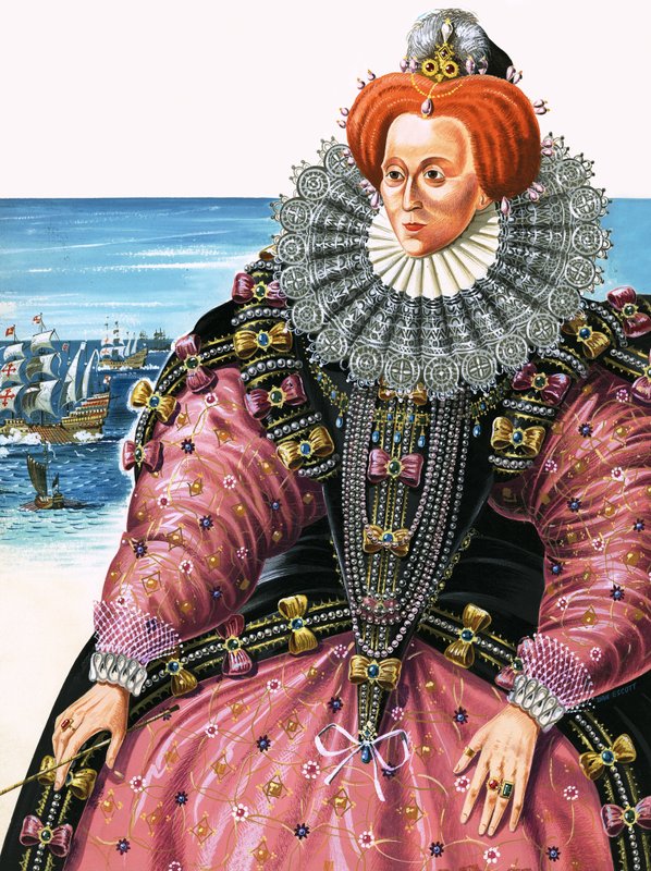 Queen Elizabeth I by Dan Escott