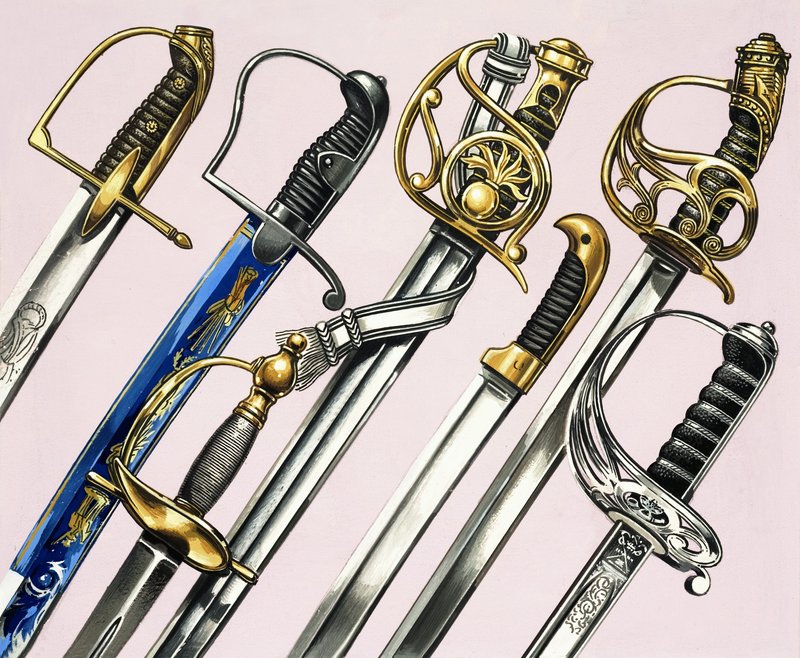 Swords by Dan Escott