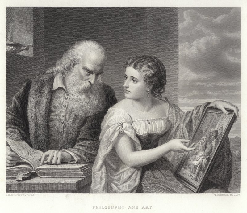 Philosophy and Art by Daniel Huntington