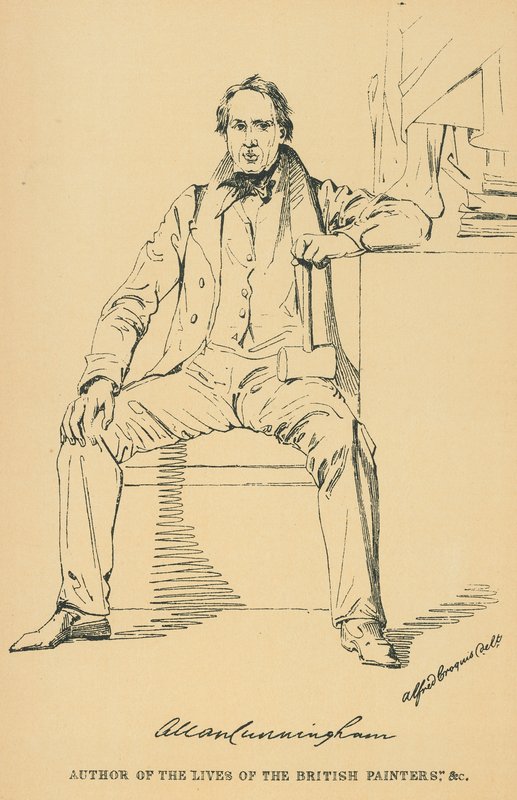 Allan Conningham by Daniel Maclise