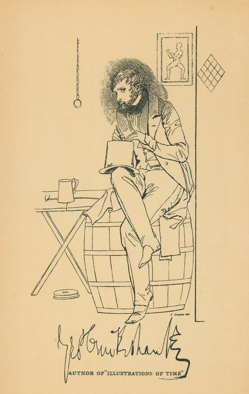 George Cruikshank by Daniel Maclise