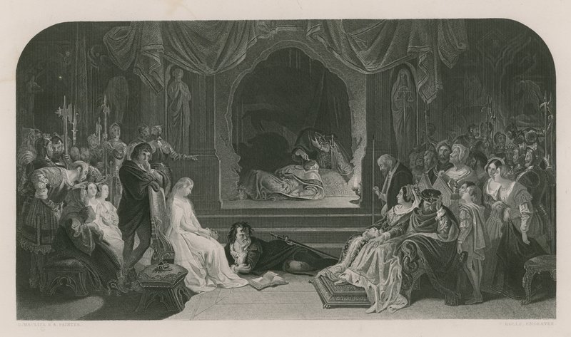 Hamlet by Daniel Maclise