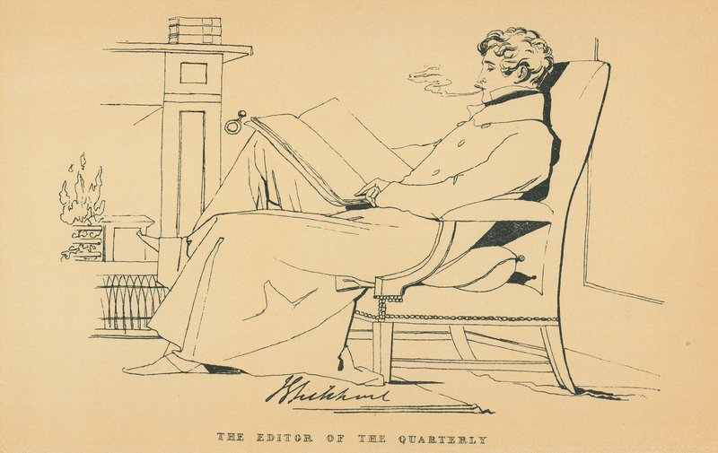 John Gibson Lockhart by Daniel Maclise