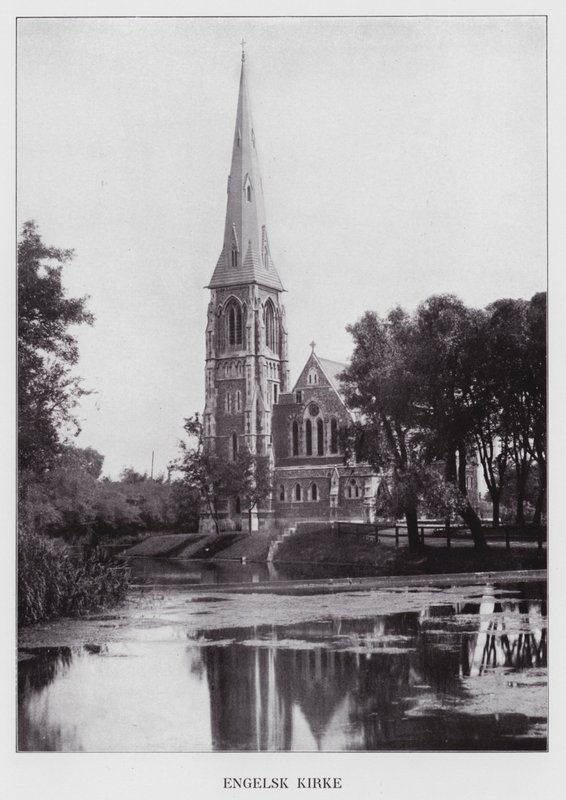 Copenhagen: Engelsk Kirke by Danish Photographer