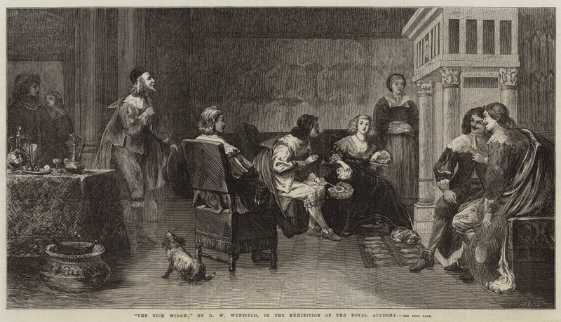 The Rich Widow by David Wilkie