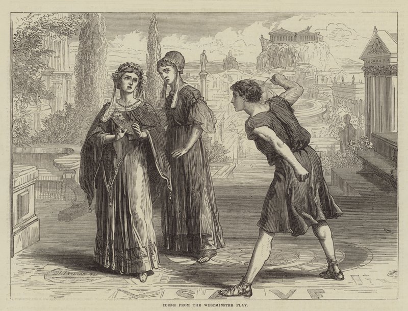 Scene from the Westminster Play by David Henry Friston