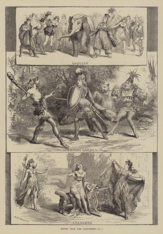 Scenes from the Pantomimes by David Henry Friston