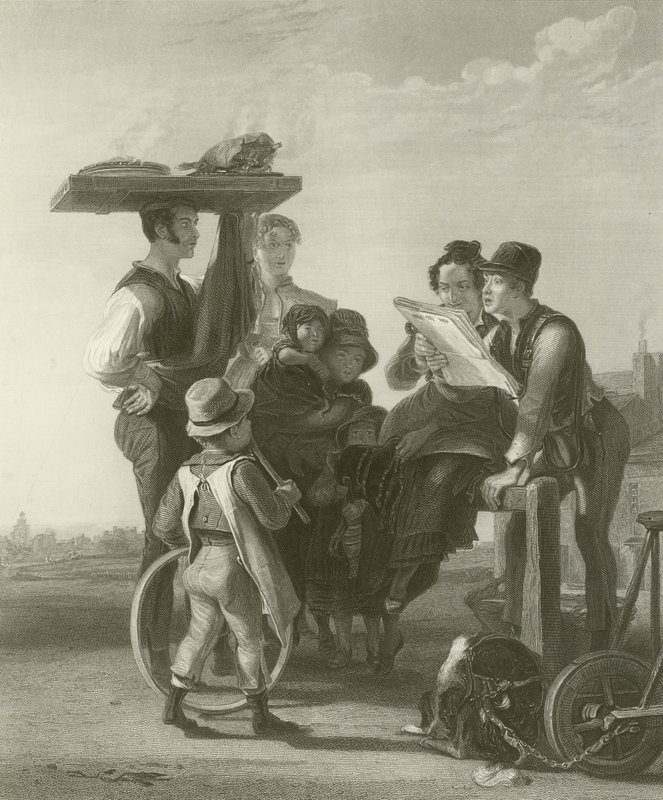 Reading the News by David Wilkie