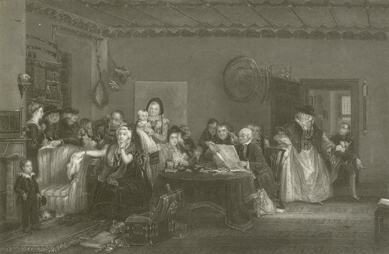 Reading the Will by David Wilkie