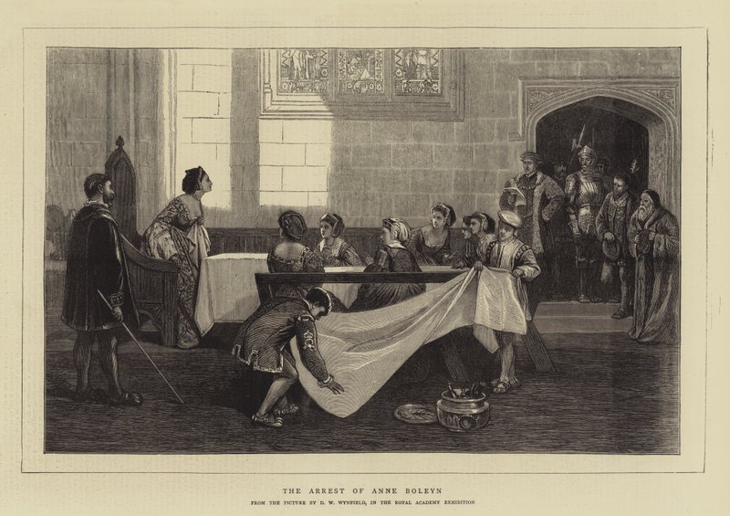 The Arrest of Anne Boleyn by David Wilkie