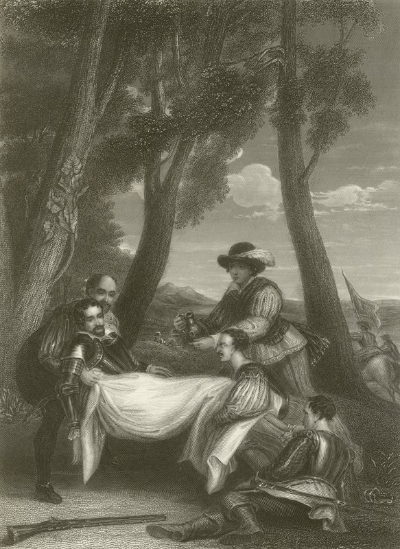 The Death of Sir Philip Sidney by David Wilkie