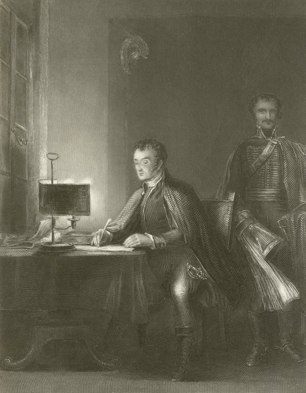 The Duke of Wellington Writing his Despatches by David Wilkie