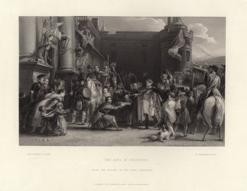 The King at Holyrood by David Wilkie